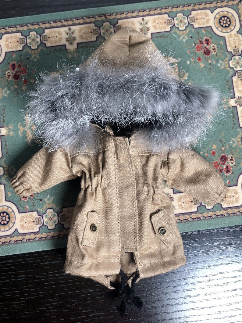 Blythe coat | Blythe clothes BJD YoSD clothes for Blythe Pullip Obitsu 24 Obitsu 22 Azone | Ball jointed doll 1/6 doll clothes accessories image 4