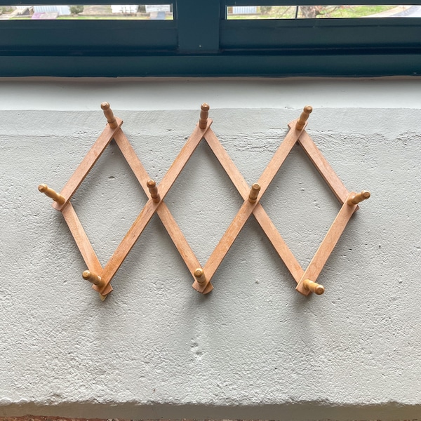 Accordion Peg Rack Etsy Australia