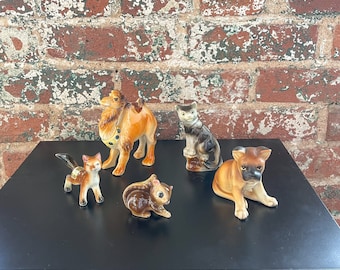 Vintage ceramic porcelain animal figurines, your choice!