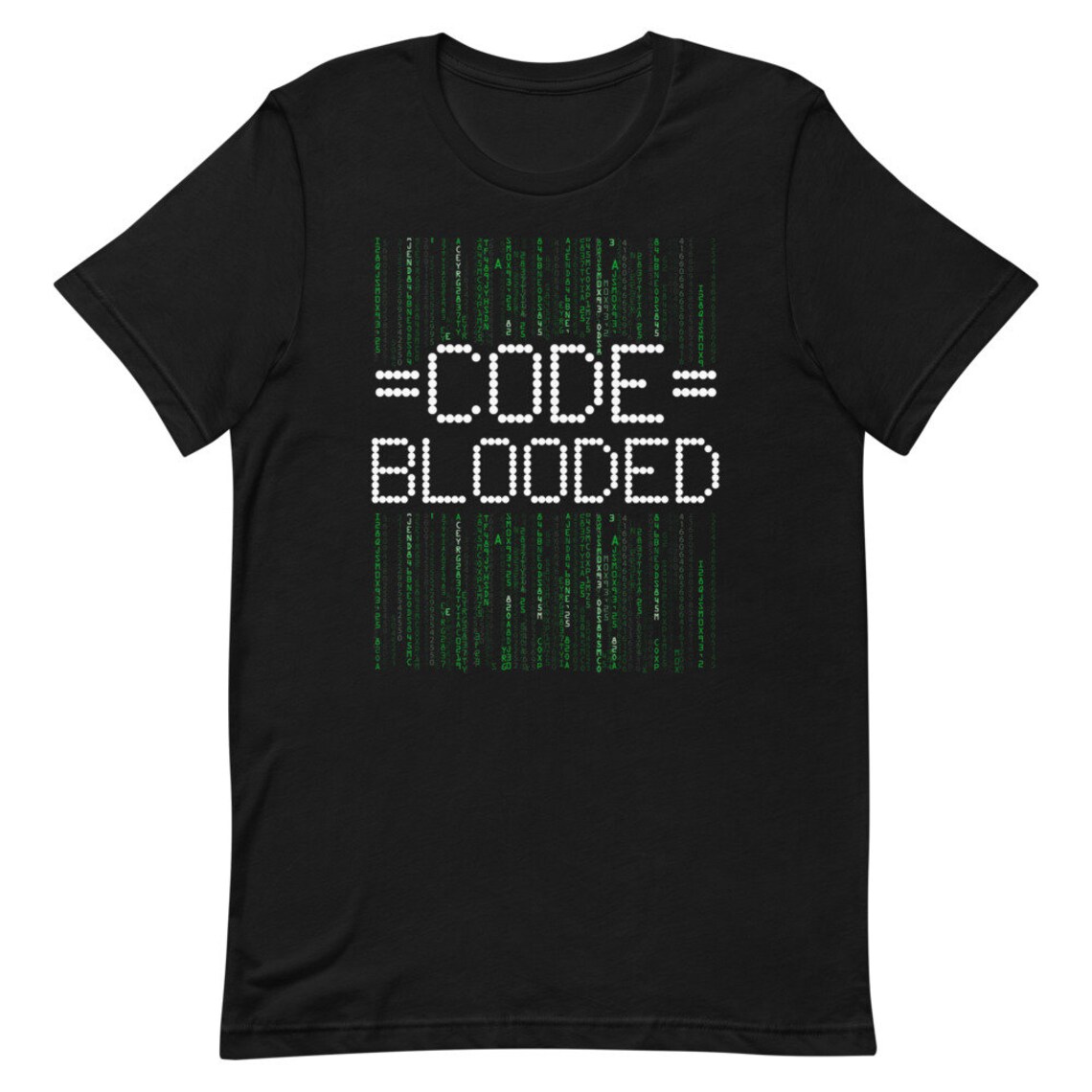 Code Blooded Tshirt code tshirt nerd gifts for men coder | Etsy