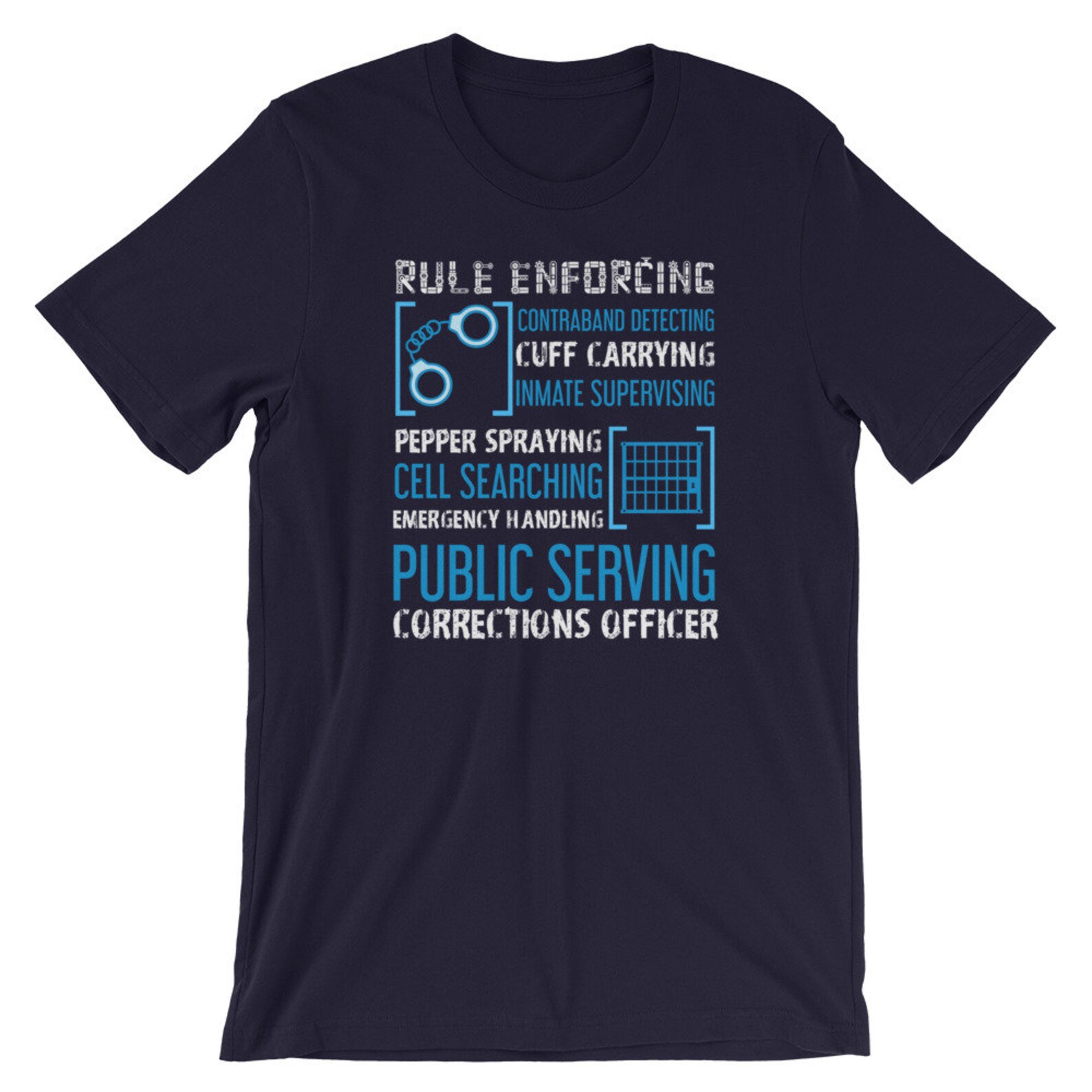 Funny Corrections Officer TShirt l correctional officer shirt Etsy