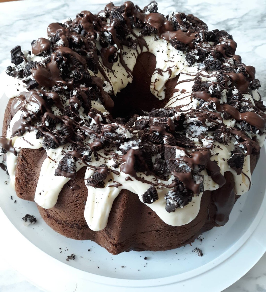 Oreo Bundt Cake Etsy