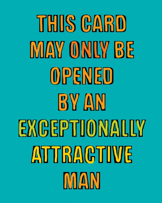 Very Funny Trick Birthday Card. It's a Postcard i.e. It Etsy