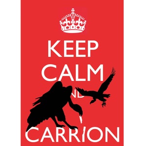 Een grappige, ongewoon geestige en originele wenskaartparodie op Keep Calm And Carry On. Uit de 'Keep On Cluckin''-reeks.