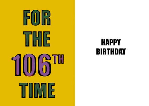 CSMOSJgreetings Lustige Geburtstagskarte Für Ehemann – Design 106