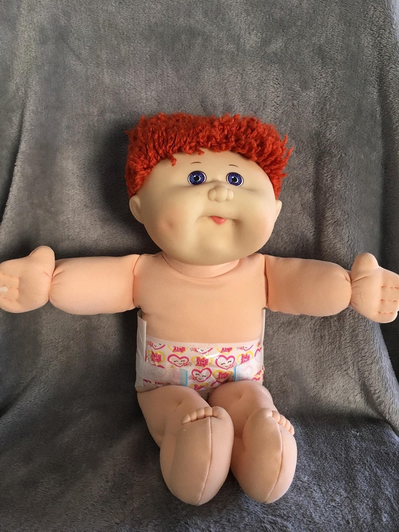 Cabbage Patch Kids Olympic Kids Boy Red Hair Vintage 1996 Etsy