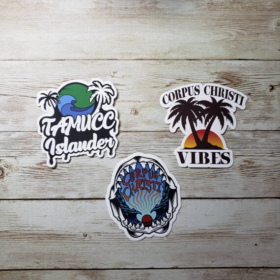 Corpus Christi Sticker Pack Etsy