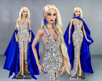 CASCADE DE LUMIÈRE - Fashion for 16" dolls