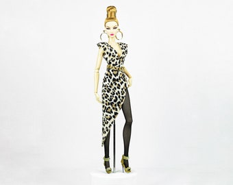 WILDLIFE Cocktail - Fashion for 12" dolls: Fashion Royalty, Nuface, Poppy Parker, Barbie...