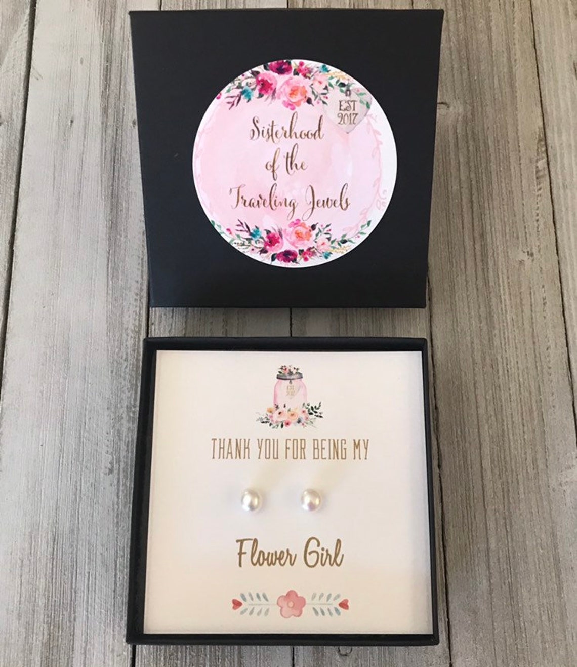 Flower Girl Proposal Gift Flower Girl Thank You Gift Ideas Etsy