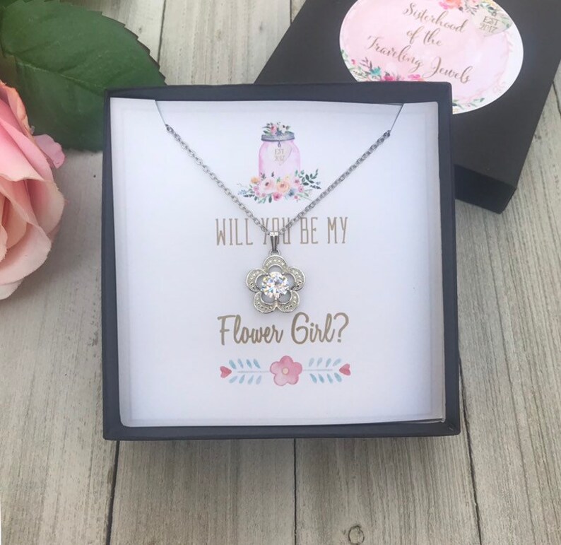 gift ideas to ask flower girl