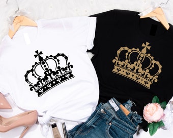 Crown Tshirt - Etsy