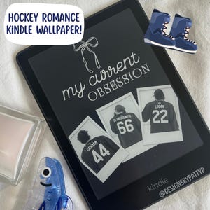 Kindle-vergrendelscherm, achtergrond buiten de campus (digitale download), download hockeycampus, merchandise, hockeyromantiek