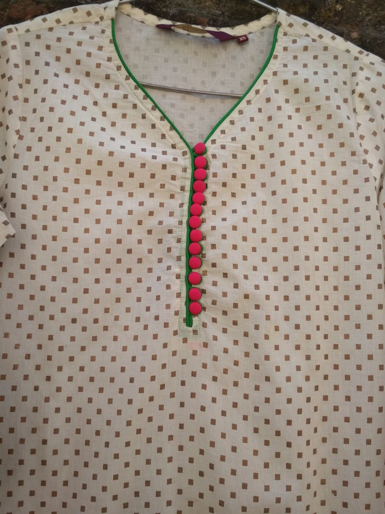 Daily wear cotton kurtis Clearance