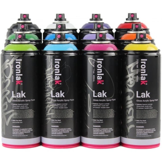 Ironlak Spray Paint Colour Chart