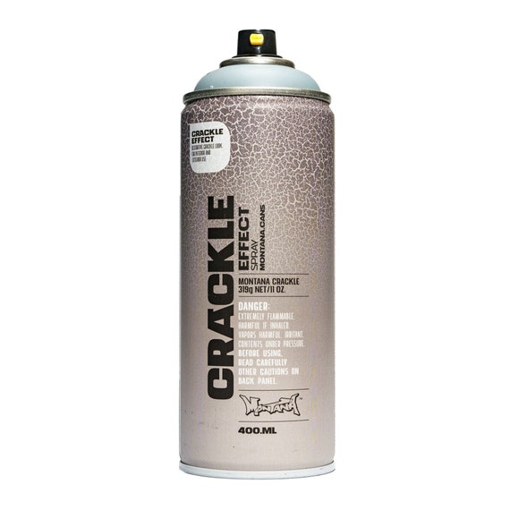 Montana Crackle Effect Spray Paint 6 Decorative Colour Options 400ml 