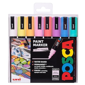  Uni Posca paquete de marcadores de todos los colores : Arte y  Manualidades
