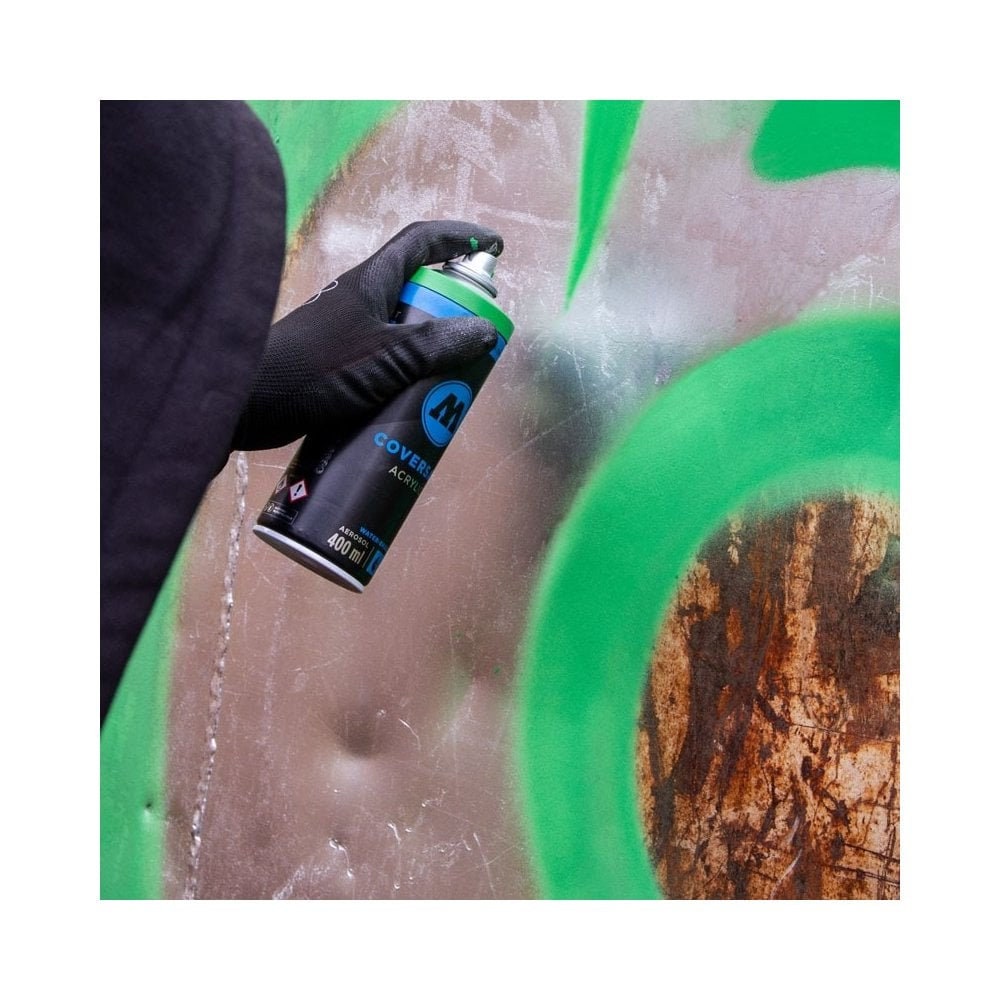 Molotow Coversall Acrylic Spraydose – Wasserbasiert, 400 Ml, Farbe 019 Burgunder