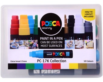 Posca Paint Pen Waterbased Marker PC-3M (1.5mm) Black