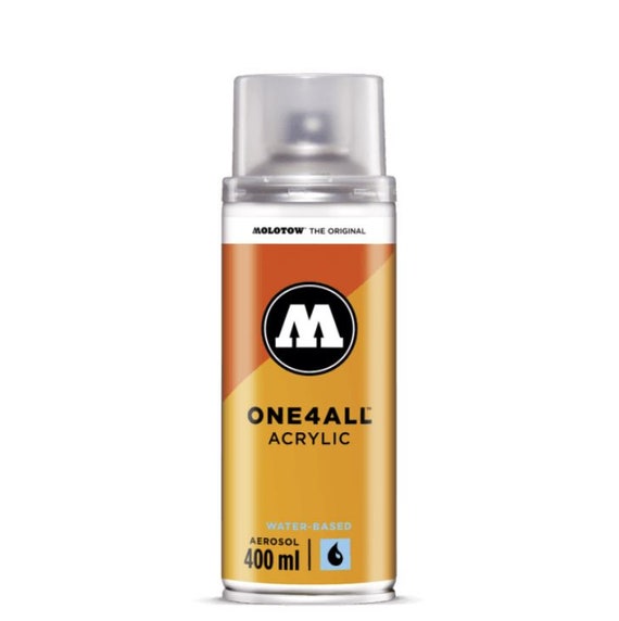 Molotow One4all Acrylic Varnish Water Based Spray 400ml Gloss or Matte 