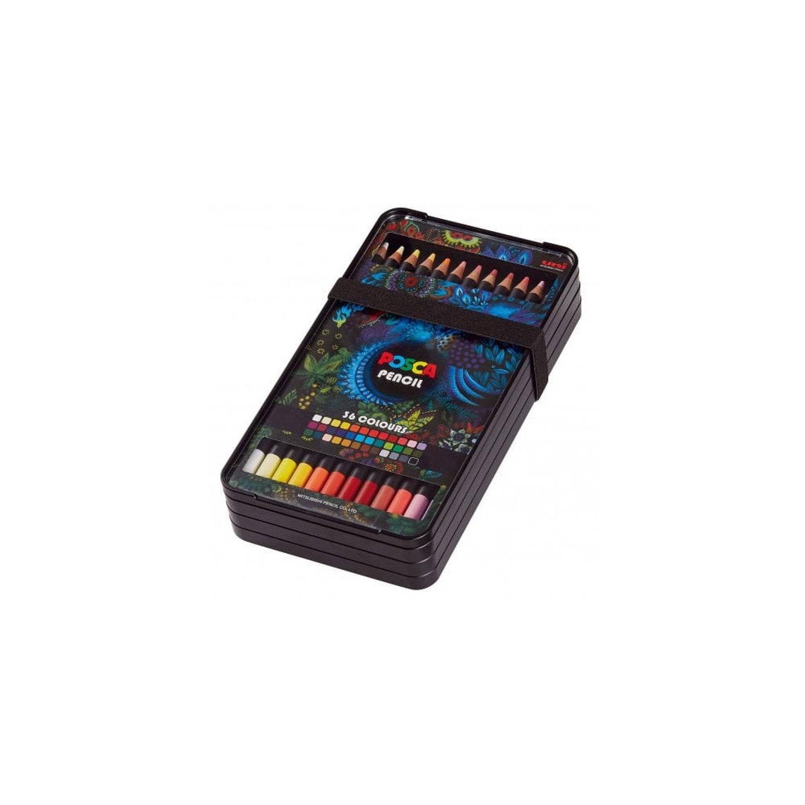 PosCA Color Pencil Box Set 36 Colores Etsy España