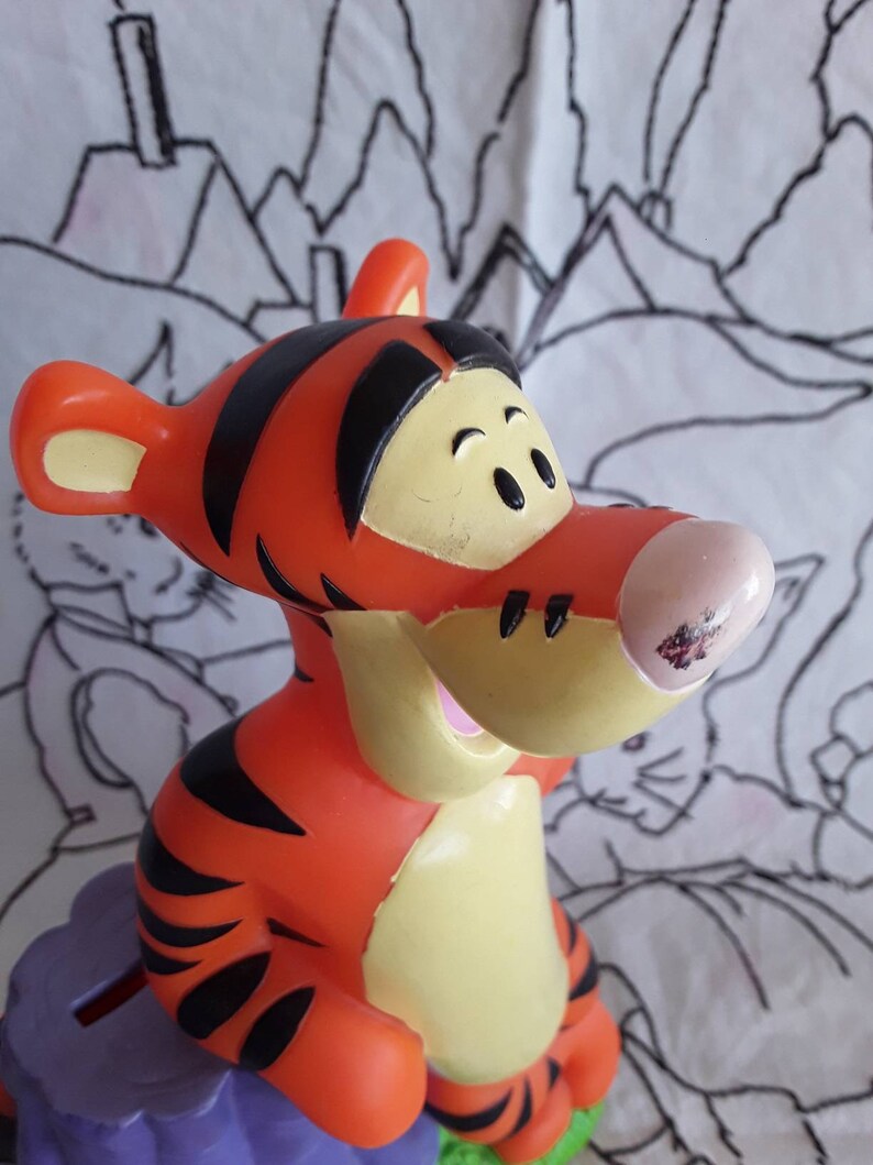 Tigger Money / Coin / Piggy Bank by Disney's Winnie the Etsy