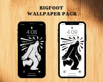 Bigfoot Wallpaper - Etsy
