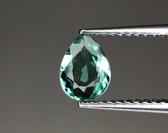 Paraiba Tourmaline Gemstone – 0.56 ct, Mozambique, Teardrop Cut