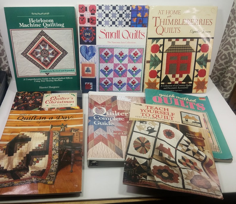 Quilt Books 8 Leisure Arts Quilt in a Day Thimbleberries Etsy