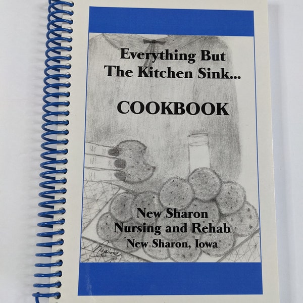 Cookbook New Sharon Iowa Local Recipes Nursing and Rehab 2002 Cook Book