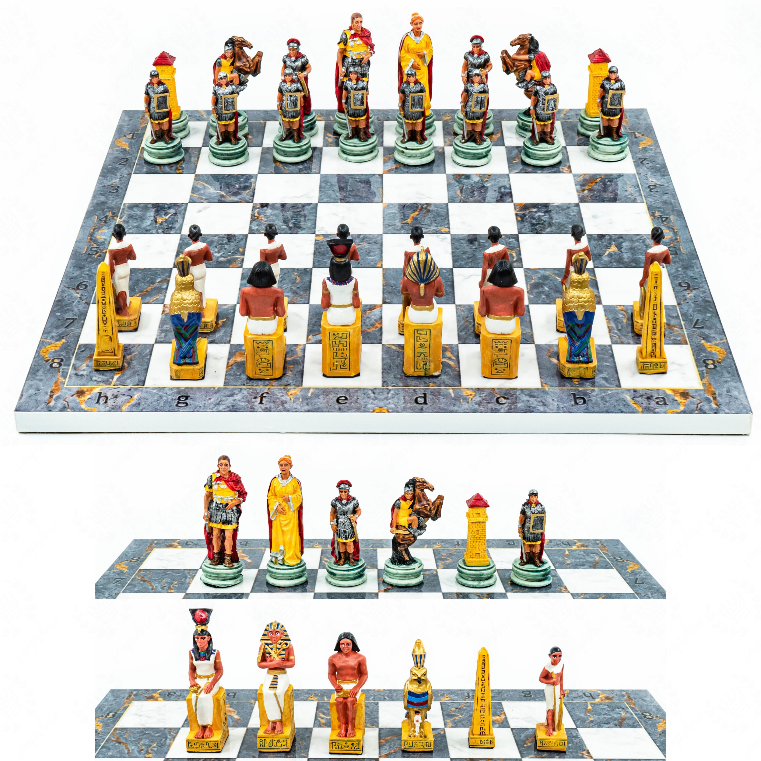 Russian Chess Set Russian Dolls Themed Chess Board Game Napoleonic Wars