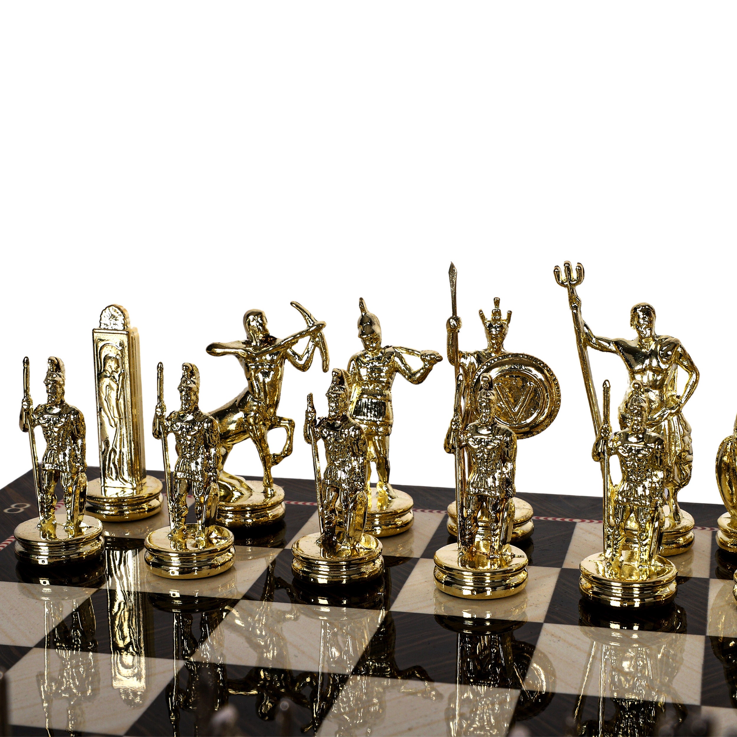 Chess set - Ajedrez del Real Madrid con trofeos - Wood and metal