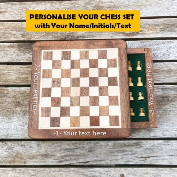 Chess Board Game Set Wood, Wooden Chess Games Sets