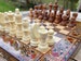 Premium Handmade Solid Wood 9 Inch - 22 Cm Chess Set, Backgammon, Draughts/Checkers 3in1 Folding, Portable, Travel Board Game, Birthday Gift 