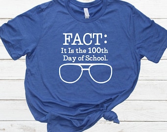 100 Days of School youth shirt