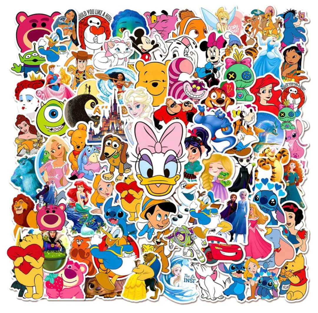 Buy Disney Character Stickers | Mickey Mouse | the Lion King | Cartoon ...