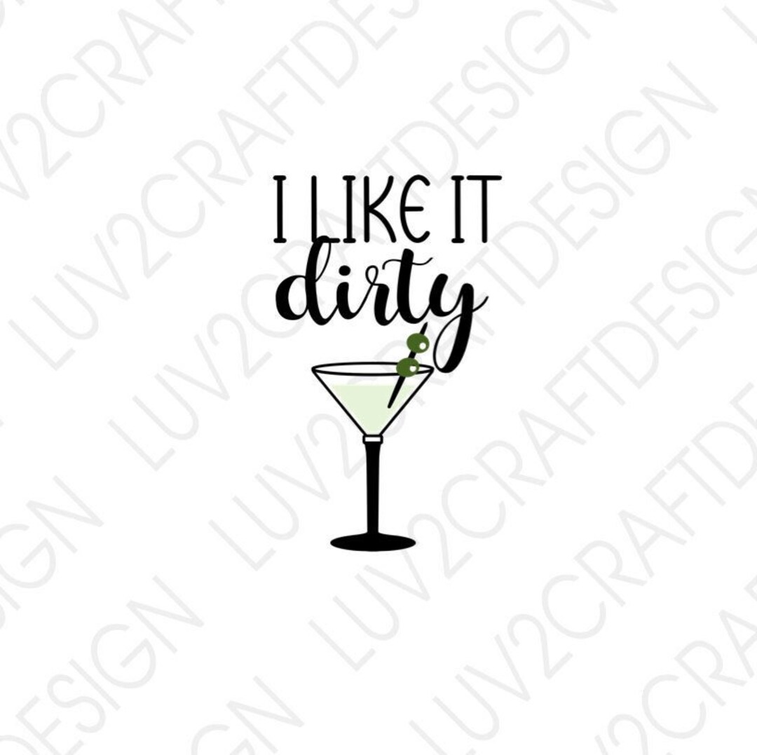 Dirty Martini Svg, Martini Svg, Vodka Svg, Alcohol Svg, Martini Glass