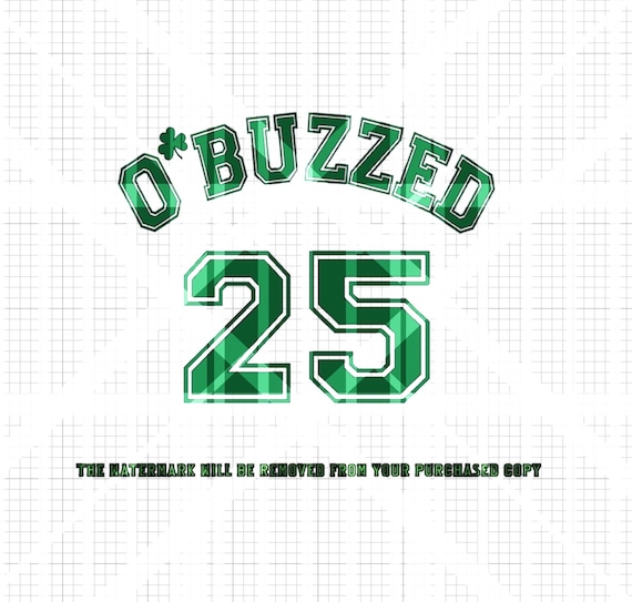 SVG/PNG/JPG -  O'Buzzed - Digital Download - No physical item will be sent - Instant Download - Make your own St. Paddy's Day T-Shirt