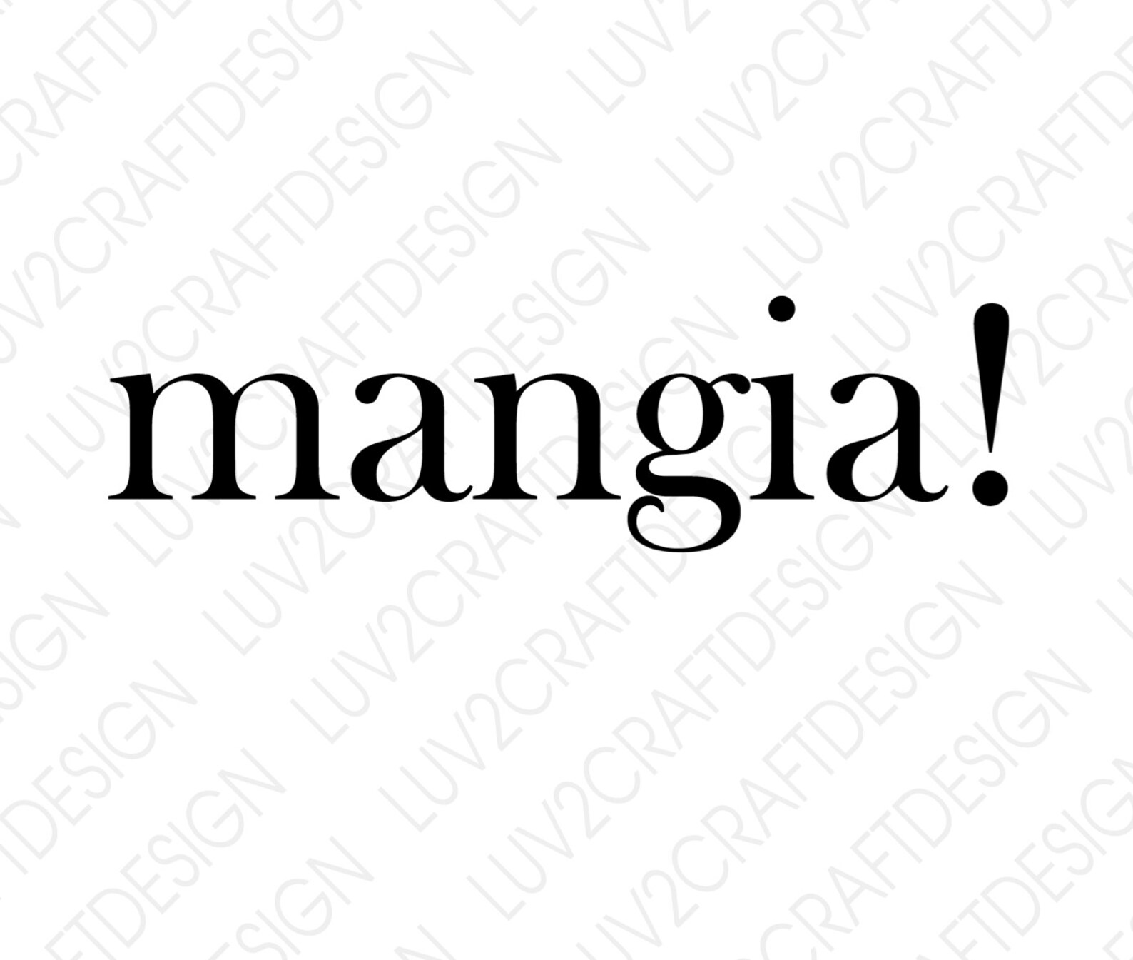 Mangia Svg Italian Svg Farmhouse Sign Kitchen Svg Italian - Etsy