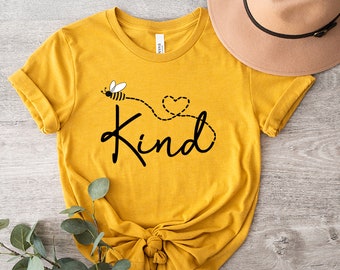 DIGITAL DOWNLOAD _ Be Kind svg, Be Kind shirt, Always be kind, inspirational svg, bumble bee svg, spring svg, summer svg, teacher svg
