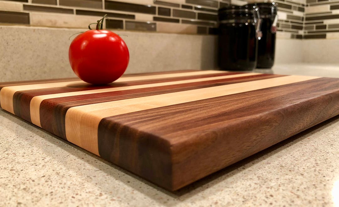 Handmade Wood Cutting Board Black Walnut, Sugar Maple, and Jatoba. Etsy