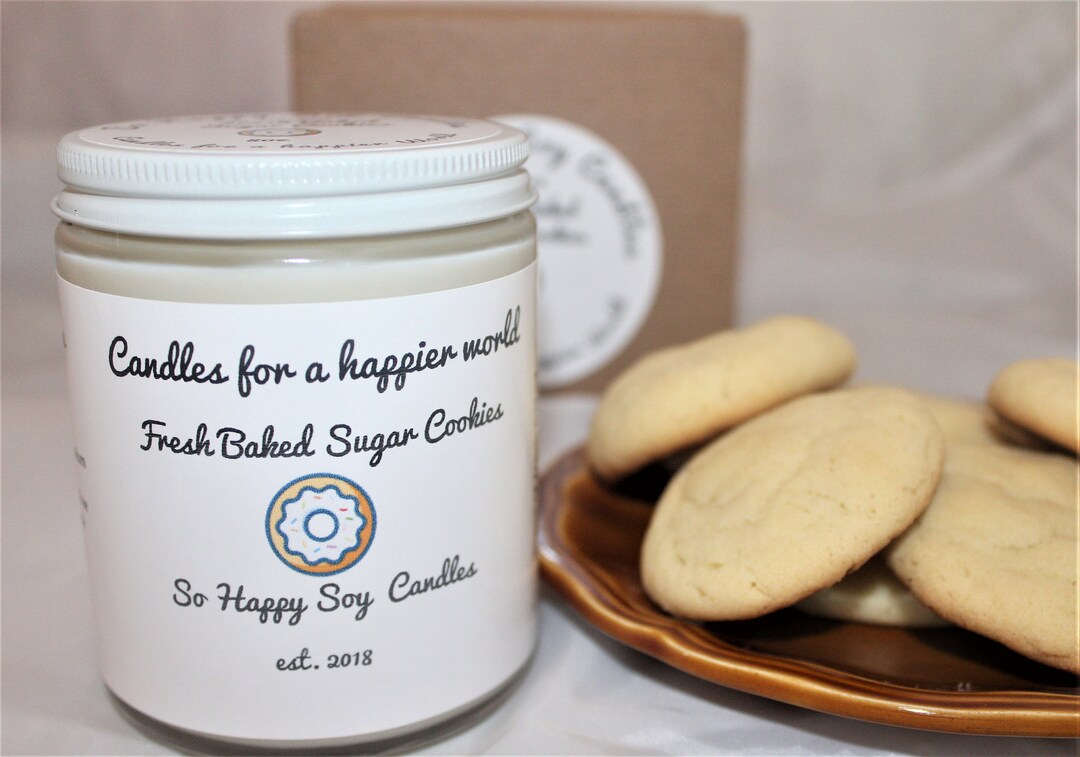 Fresh Baked Sugar Cookies Fresh Baked Sugar Cookies Candle Etsy