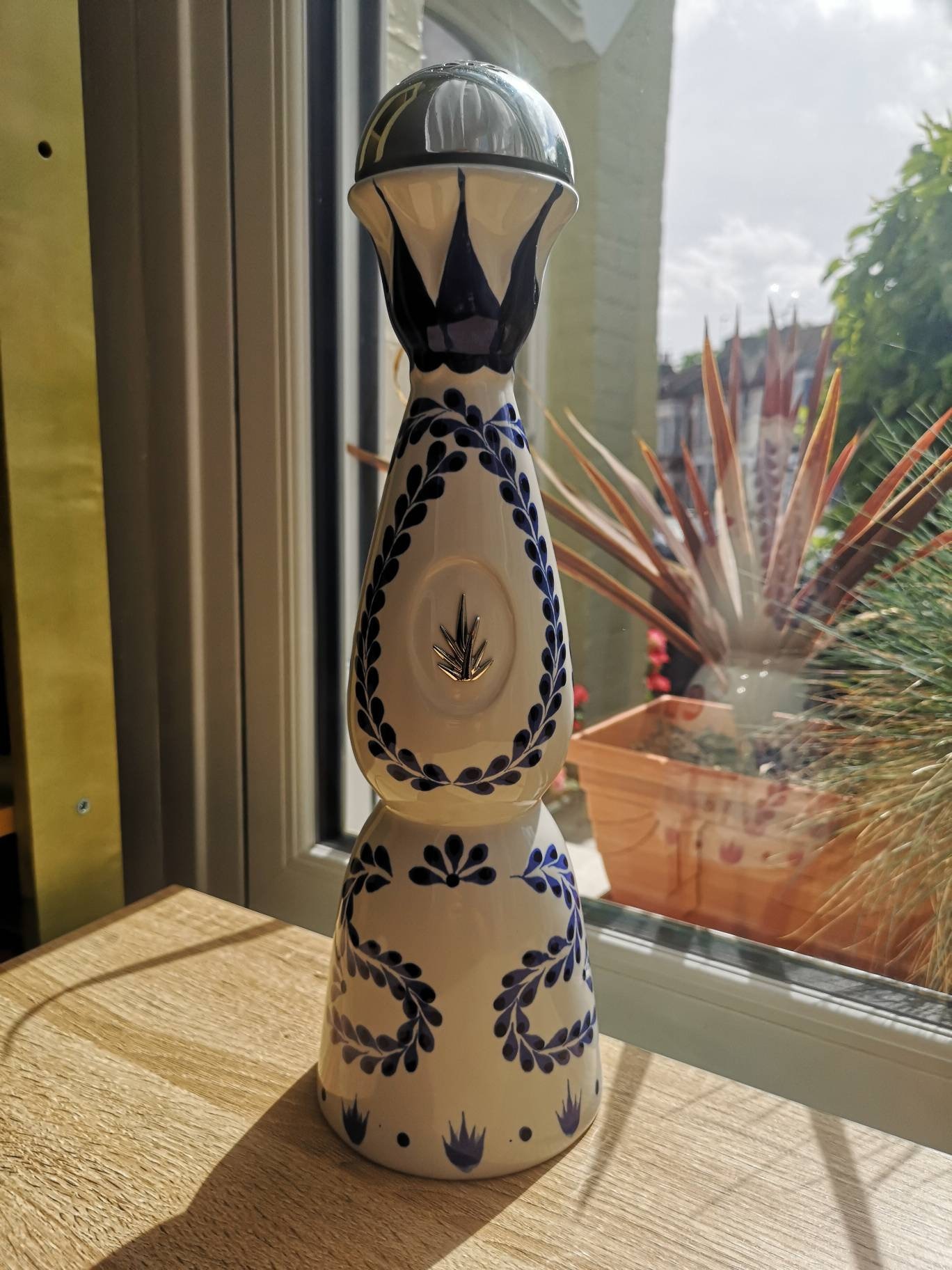 Clase Azul Bottle Tequila Reposado No Anejo No Don Julio Hand Made Blue