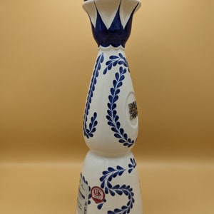 Clase azul bottle tequila reposado no Anejo no don julio handmade ceramic art like glass decorative decanter carafe Christmas present gift image 4