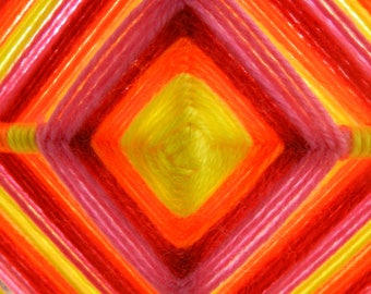 Eye of God (Huichol)//Mandala Good Vibrations