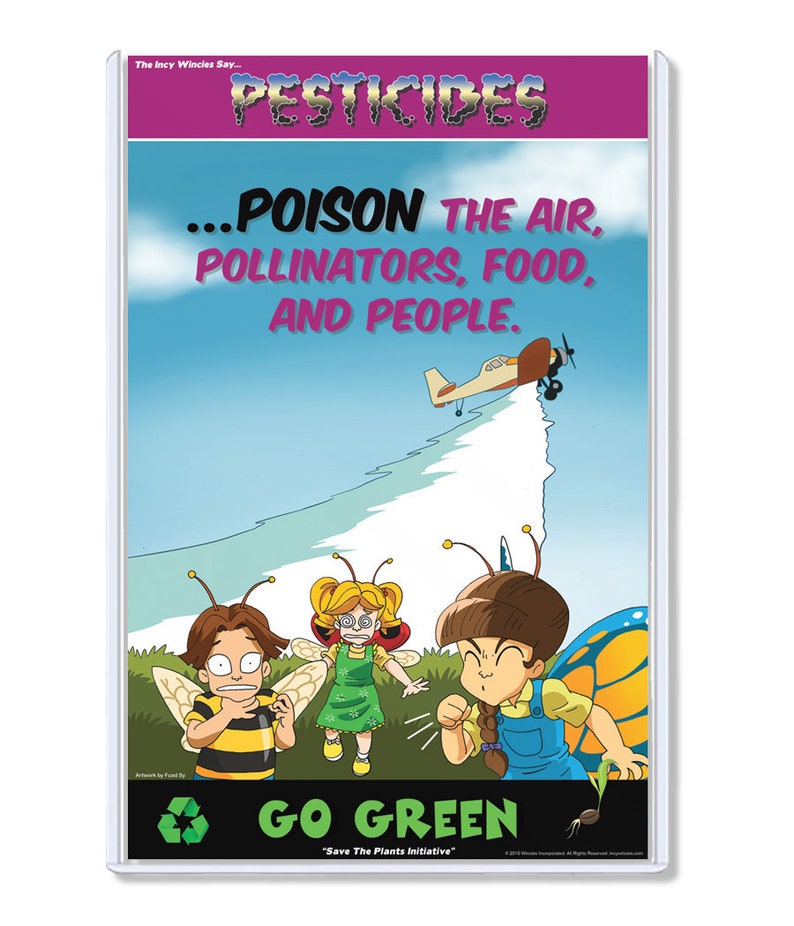 Environmental Posters Pesticides Air Pollution Insects | Etsy