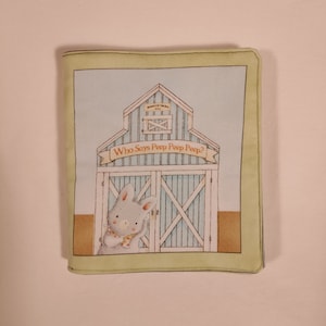 Who says Peep, Peep, Peep Cloth Book, Farm Animals, Story Book, Children, Toddlers