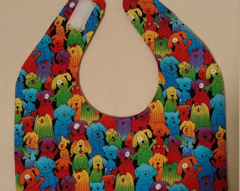 Newborn Bib - Too Many Dogs