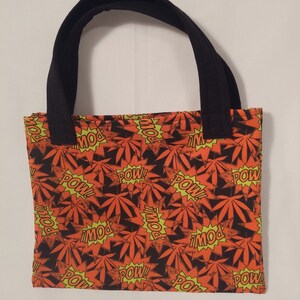 Cartera con estampado de marihuana naranja para llevar, con cierre para tarro, billetera de los Colts NFL, monedero, soporte para teléfono móvil, organizador de juguetes para niños, bolsa para artículos de costura