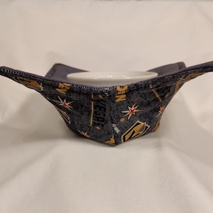 Cozy Bowl Las Vegas Golden Knights 4 Inch, NHL Hockey Fan Gift, VGK Decor, Vegas Sports Memorabilia, Nevada